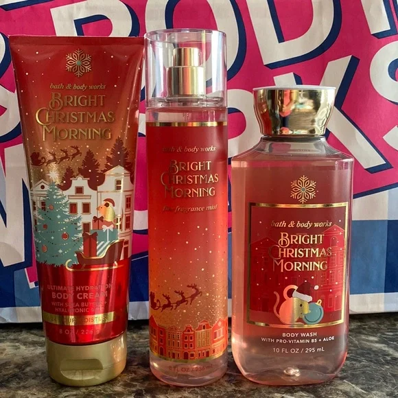 Bath & Body Works Bright Christmas Morning set - Picture 1 of 4